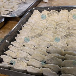 仿手工包餃子機大小均勻老客戶反饋！