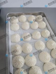 旭眾包子機上門安裝，現場調試完成成型效果棒！