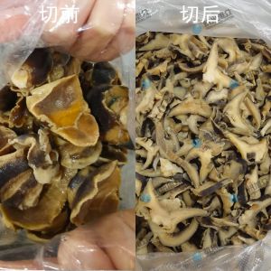 工程款切絲機客戶來廠現場試機！